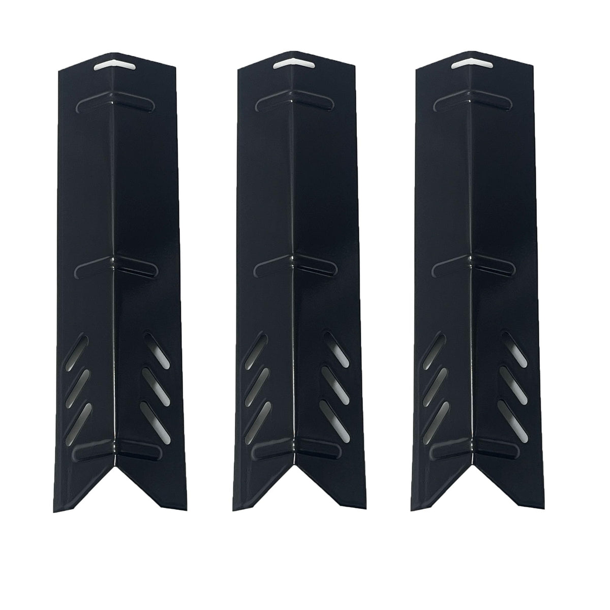 Direct Store DP120 porcelain steel heat plate 3-pack front view improving even heat