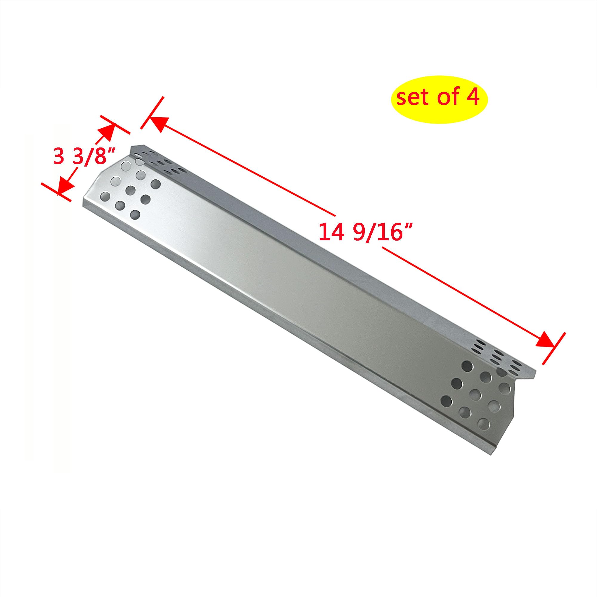 Direct Store DP130 heat shields in a 4-pack for durable, even heat coverage.