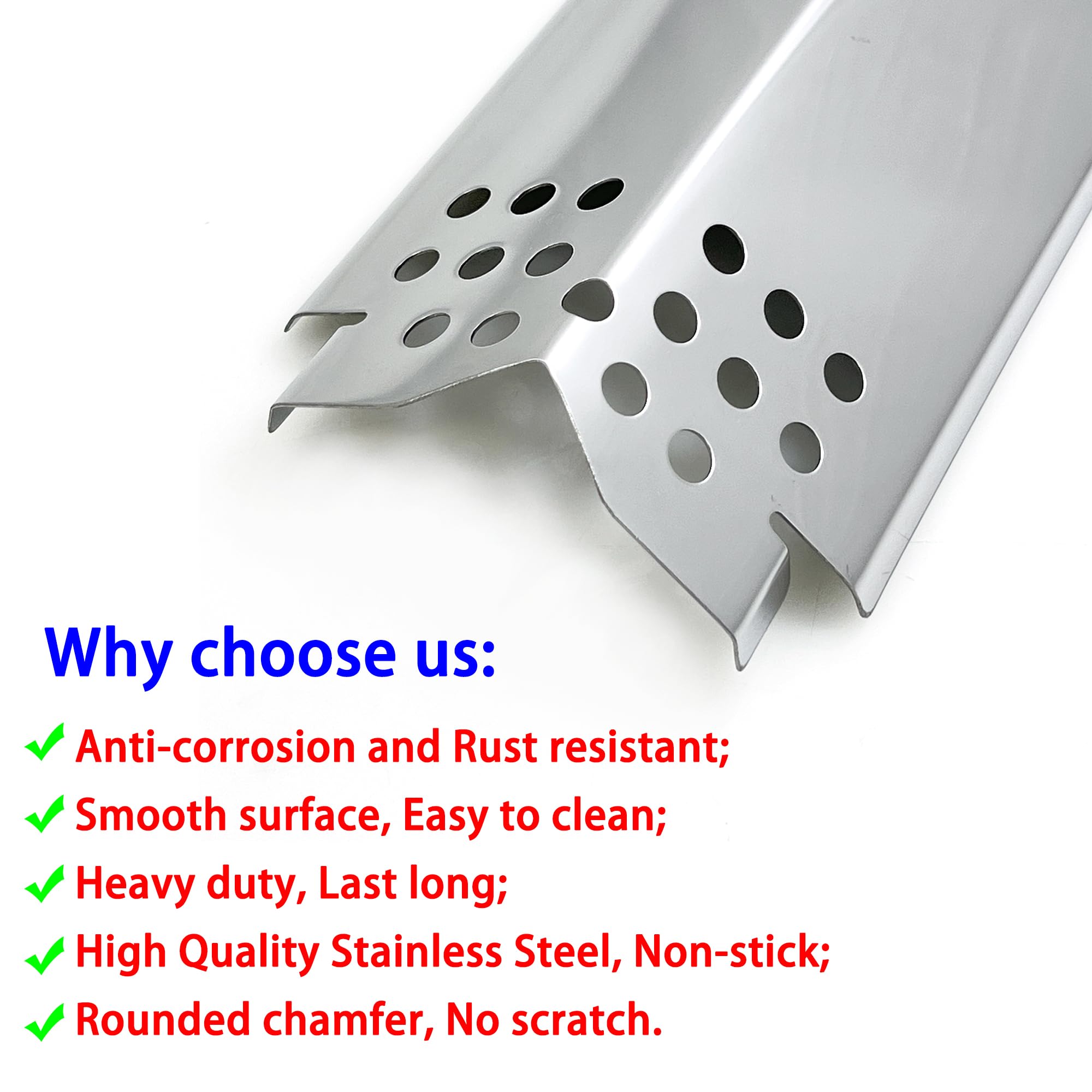 Nexgrill compatibility: replaces worn plates on 4-6 burner models