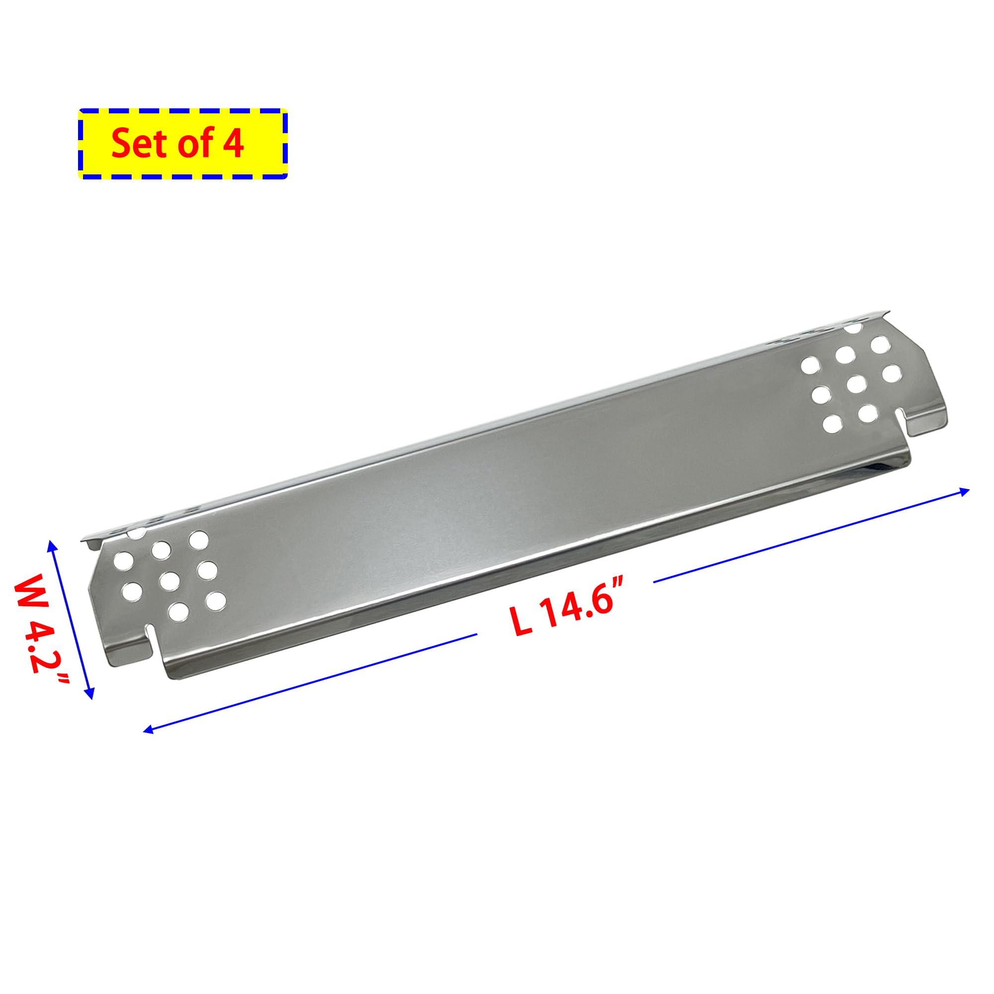 DP149 stainless steel heat plates improve cleaning and protect burners from drips