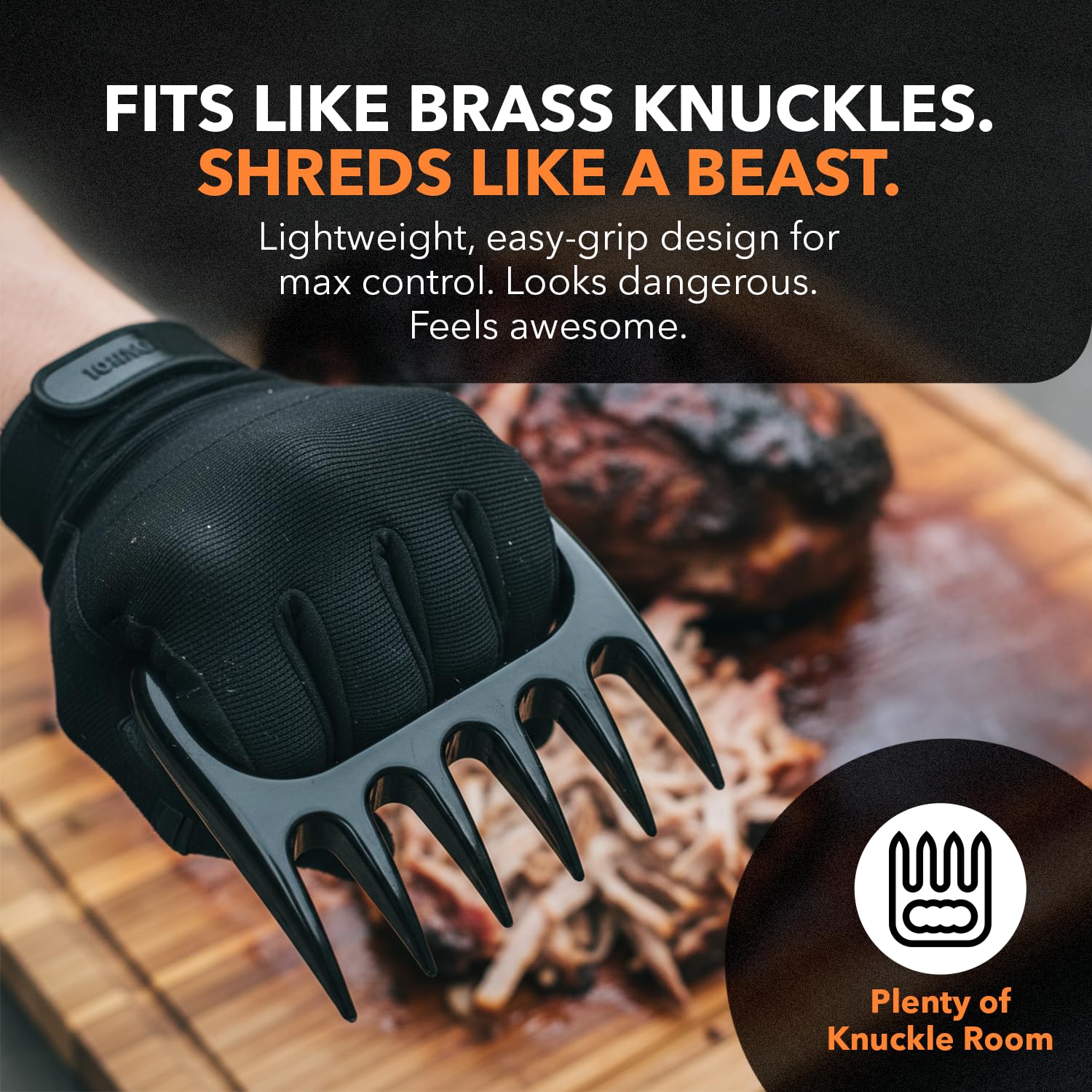 Disc Living Beast Claws resist heat for hot grilling sessions