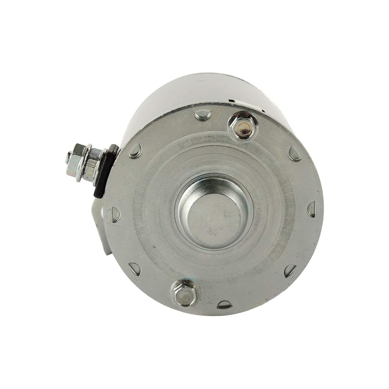 Mounting holes detail emphasizing 8 mm unthreaded studs for secure installation.
