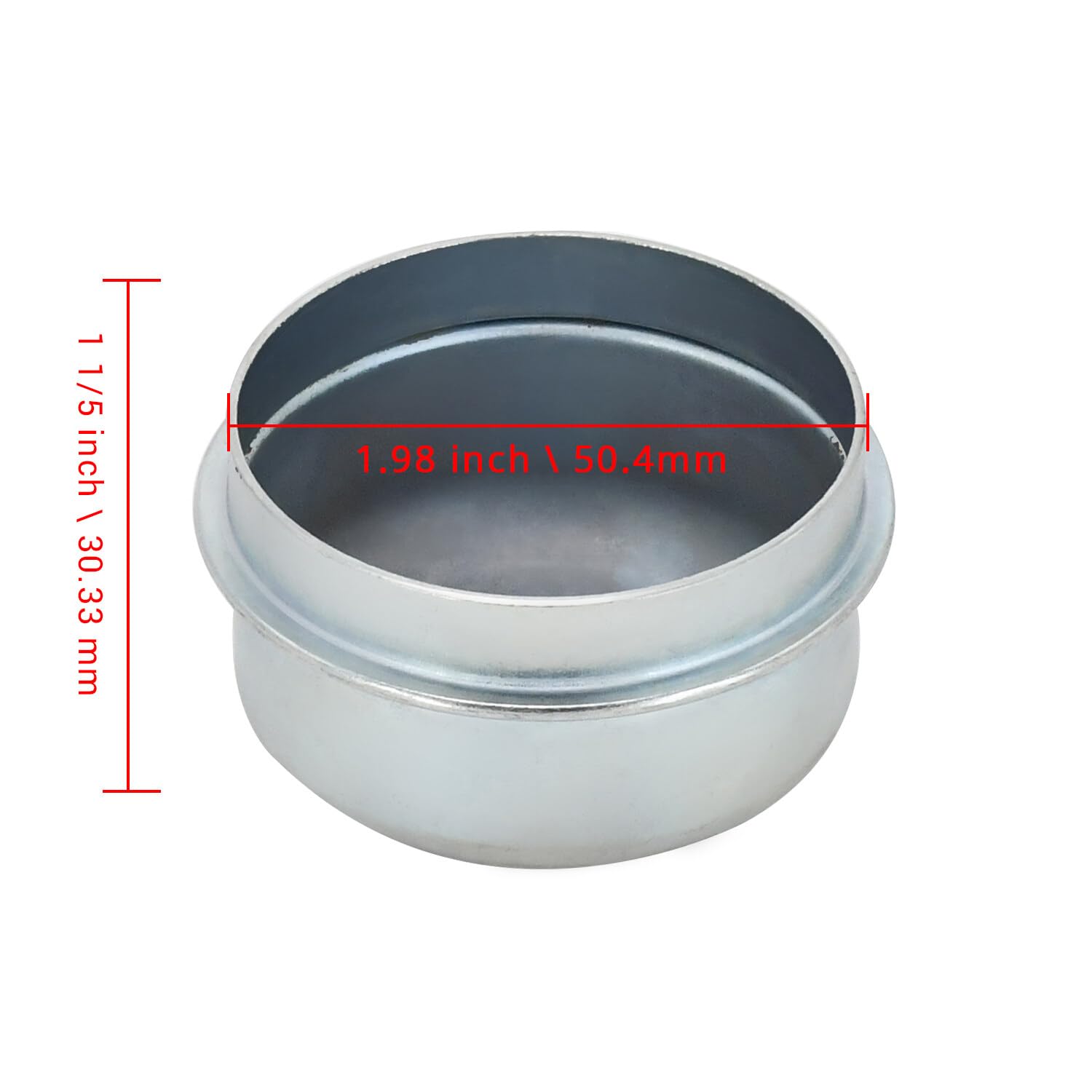 Disenparts grease cap M135582 2pc fits multiple brands for maintenance.
