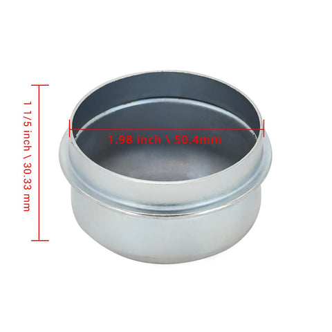 Disenparts grease cap M135582 2pc fits multiple brands for maintenance.