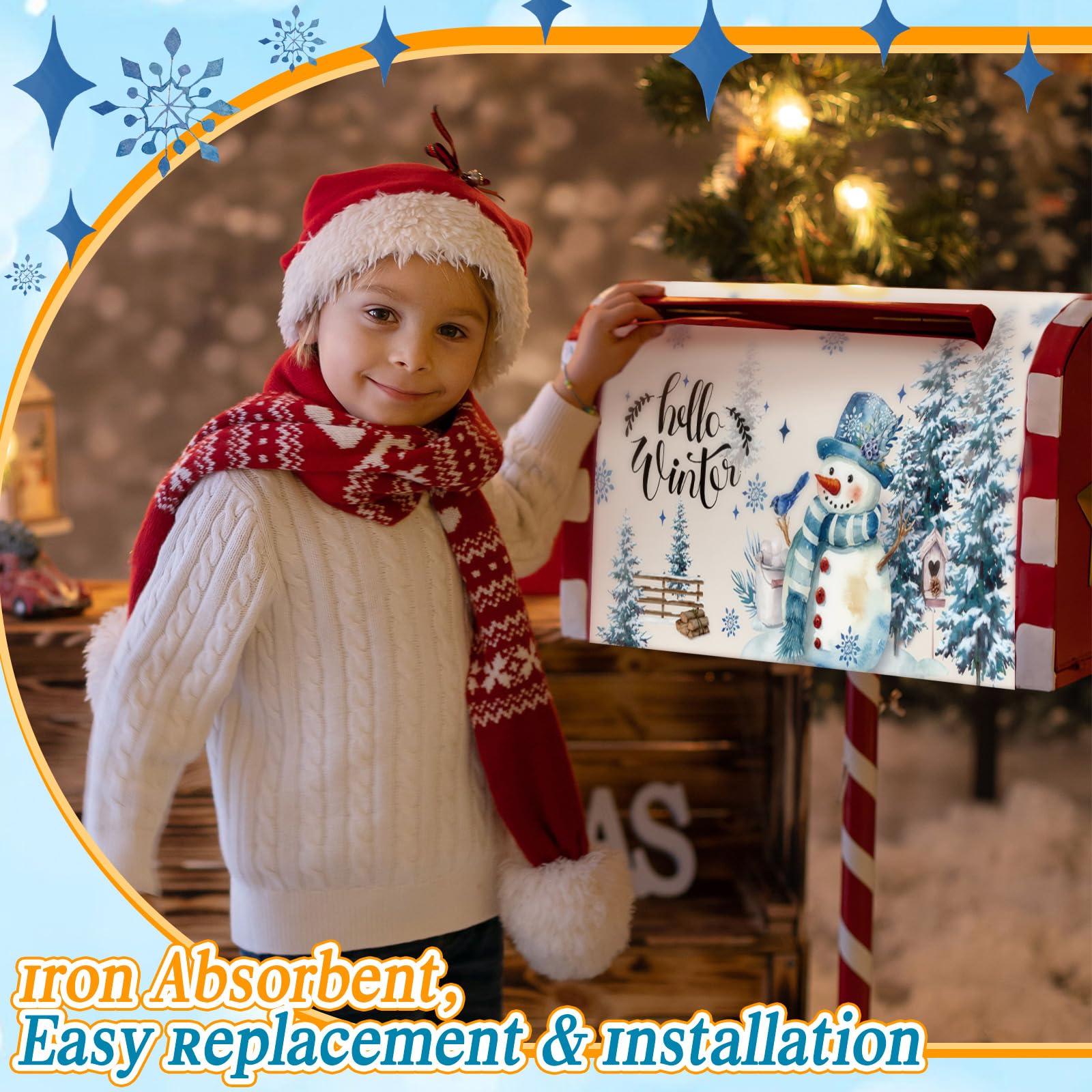 Dispowreath oxford fabric mailbox cover delivers durable, weather-resistant protection.