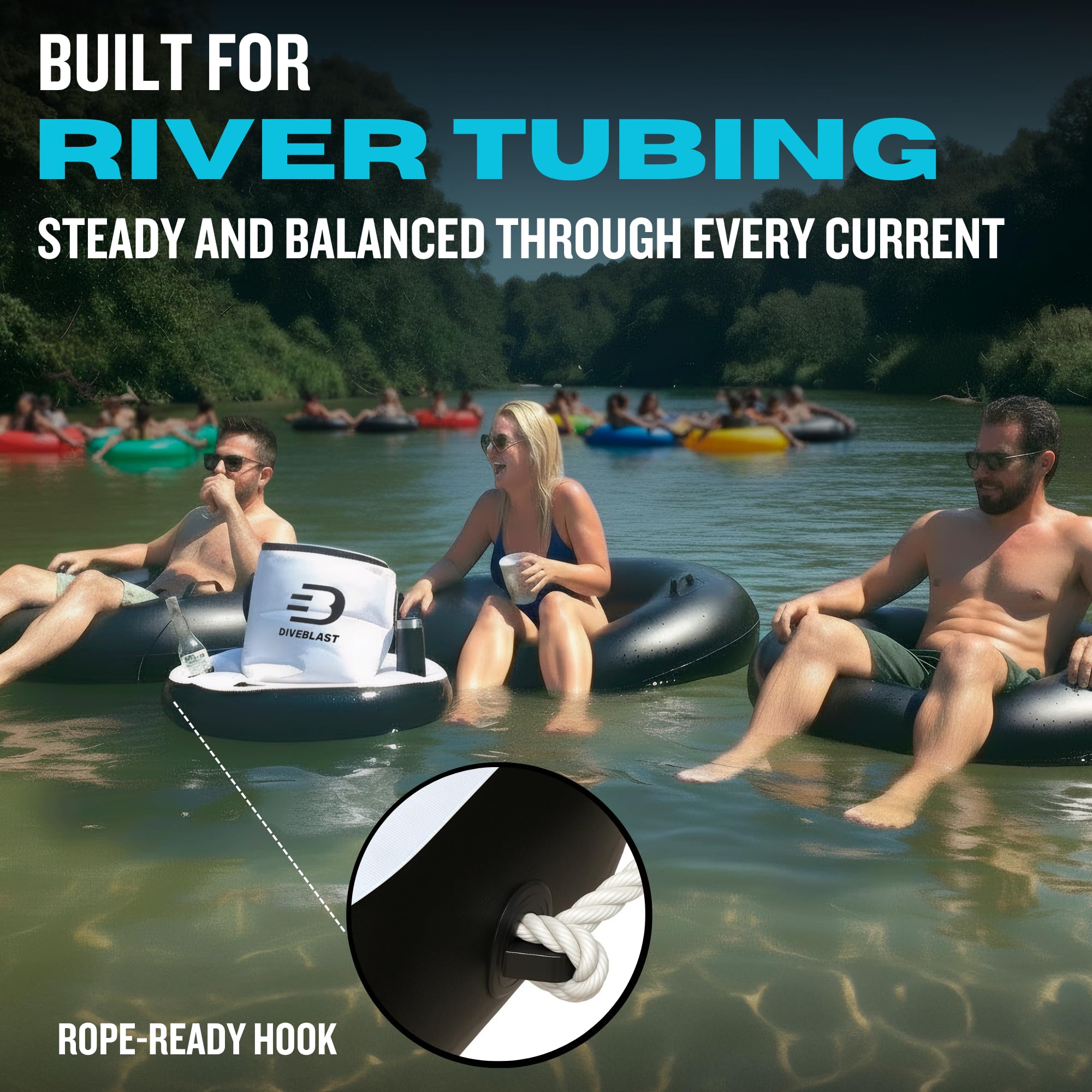DIVEBLAST versatile for lake, river, and pool fun.