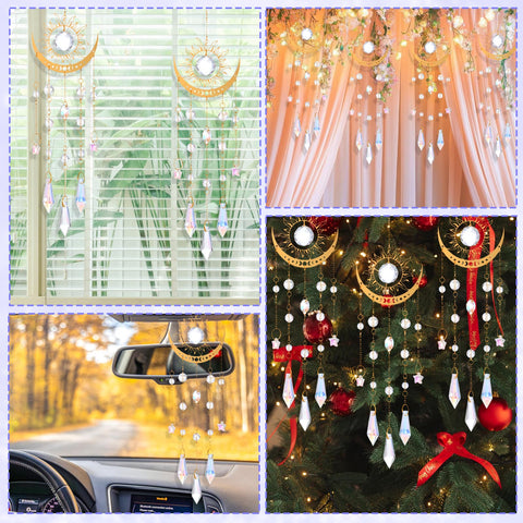 Divina Vitae sun catcher designed for both indoor and outdoor use.