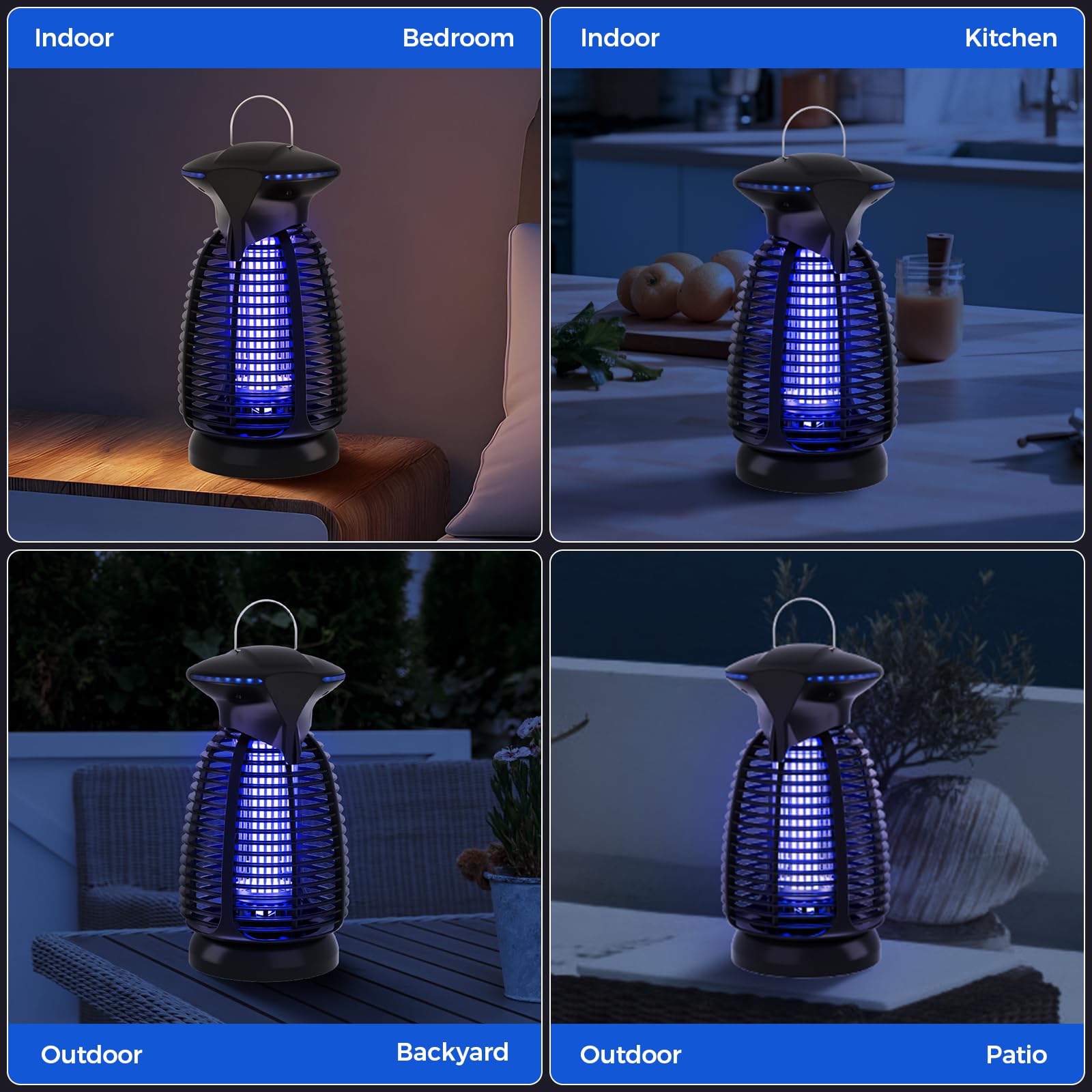 Dovima bug zapper 360° coverage ideal for large outdoor spaces