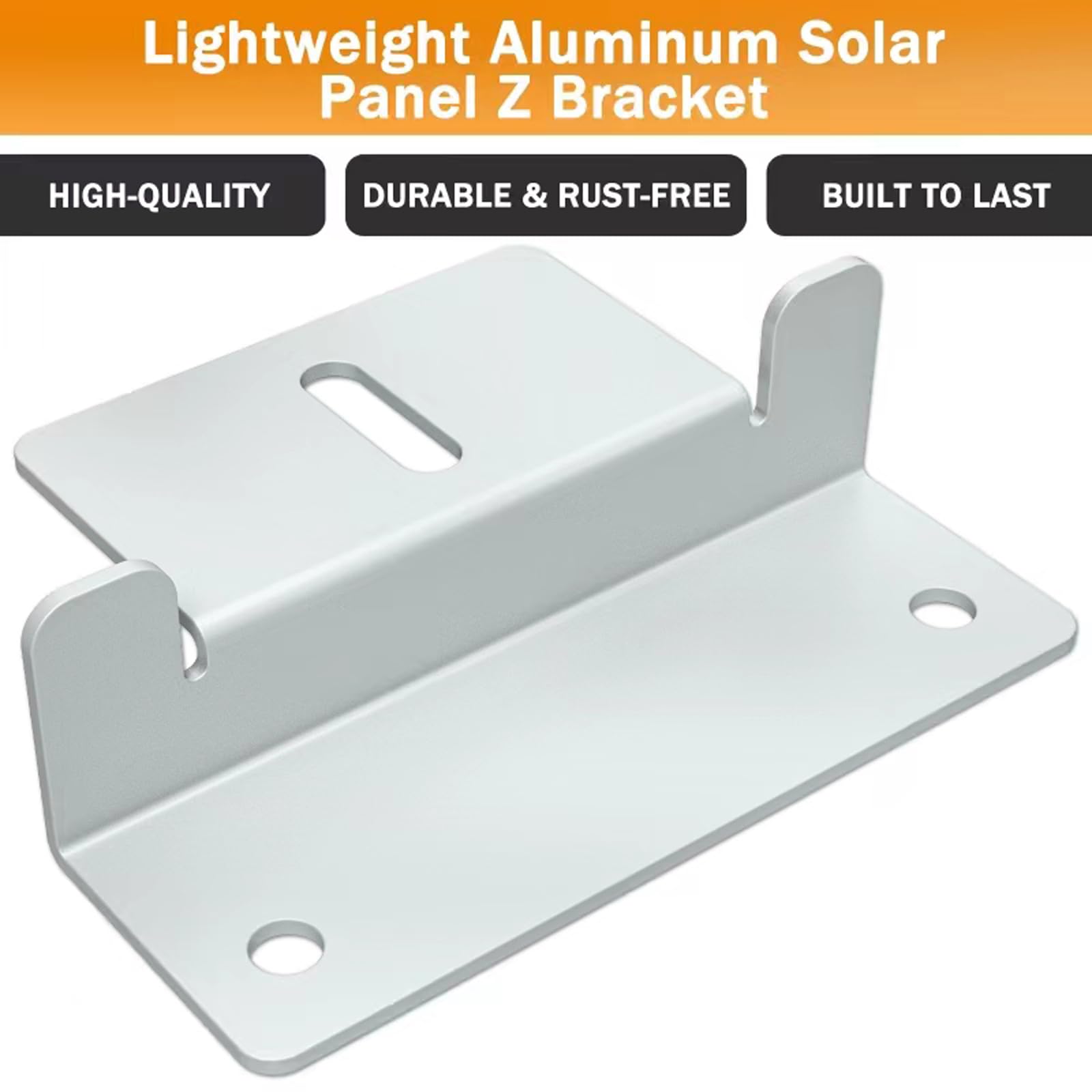 DIYIIRON anodized Z brackets resist rust for extended outdoor use