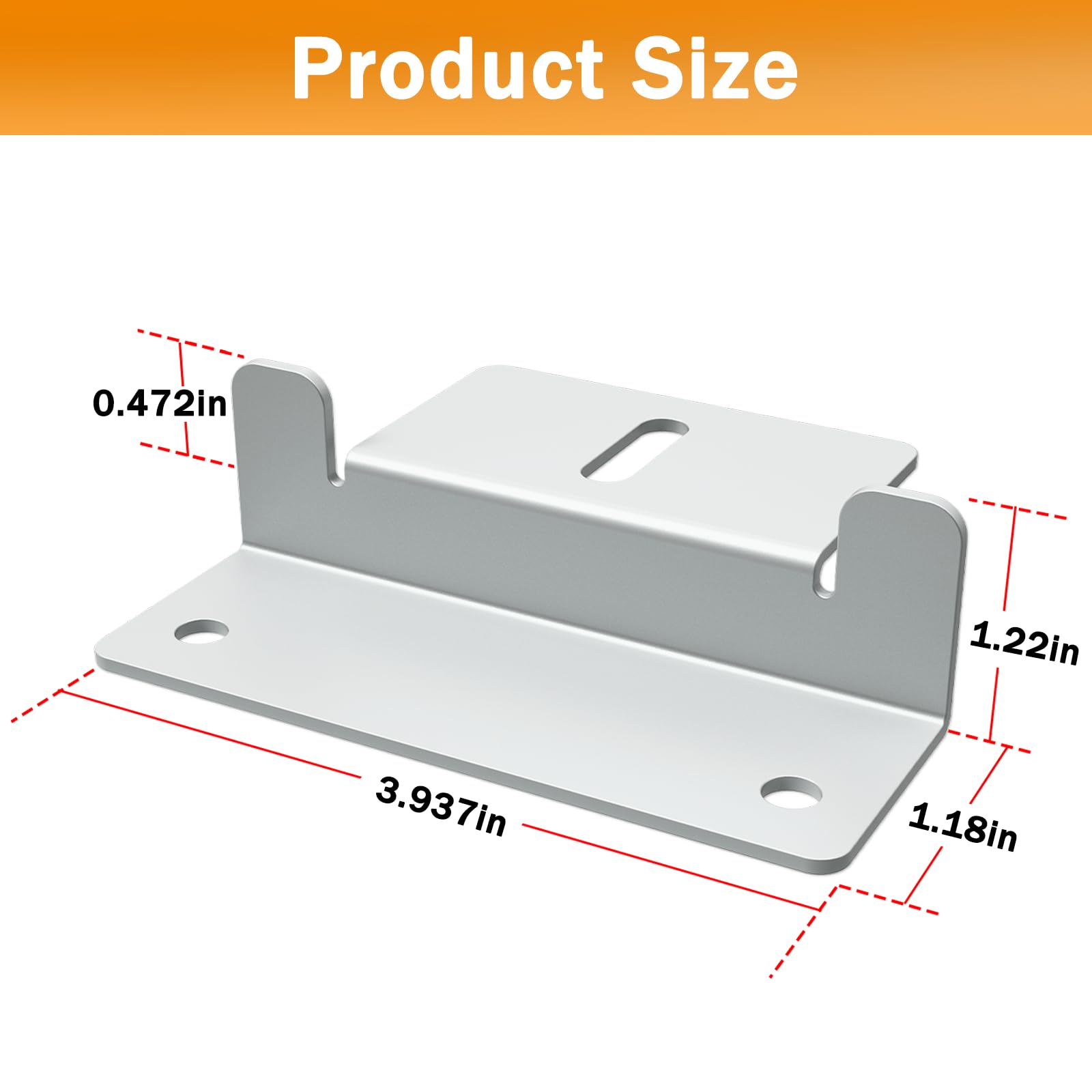 DIYIIRON lightweight aluminum Z bracket supports panels with minimal roof load