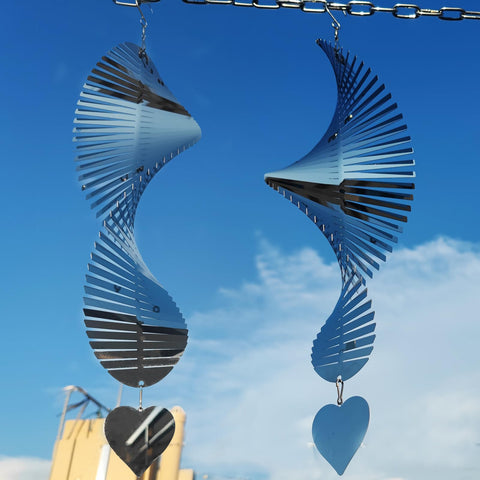 DJUAN Bird Deterren mirror disc 3D fishbone deters birds with bright reflections.