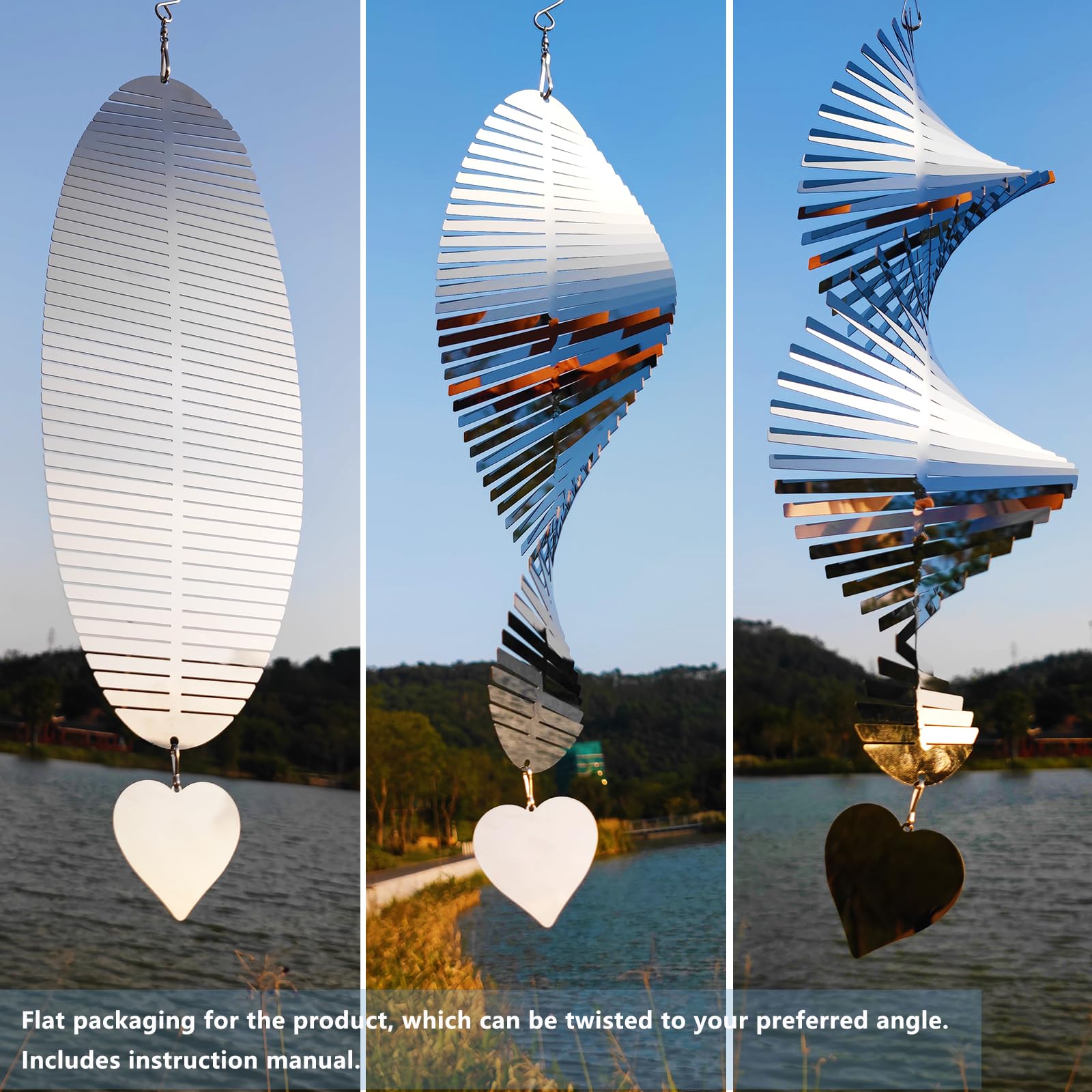 DJUAN Bird Deterren sunlight reflection creates seasonal color changes in sunlit areas.