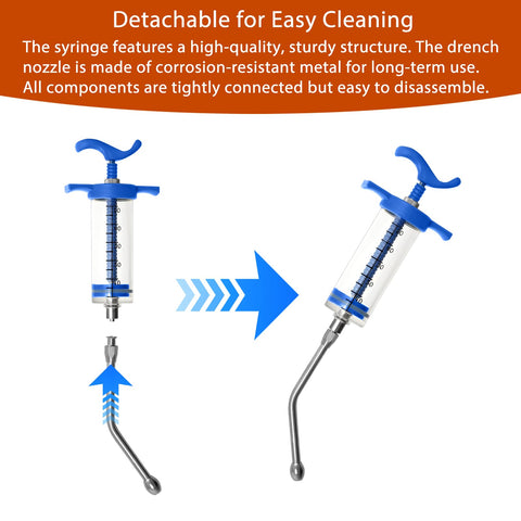 Dkaikai versatile syringe suitable for multiple animals and settings