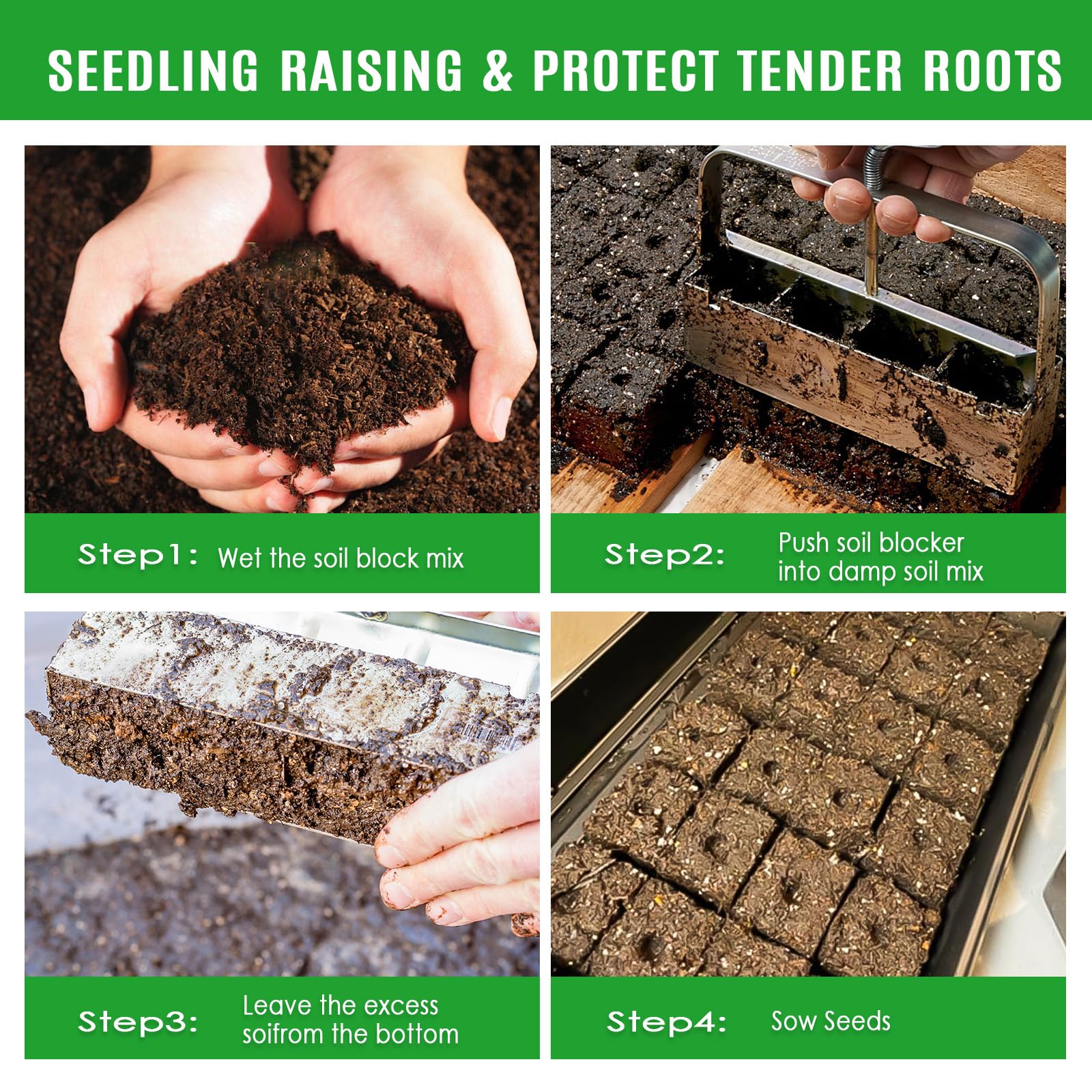 DKALIO ideal for greenhouse and garden seedling workflows.