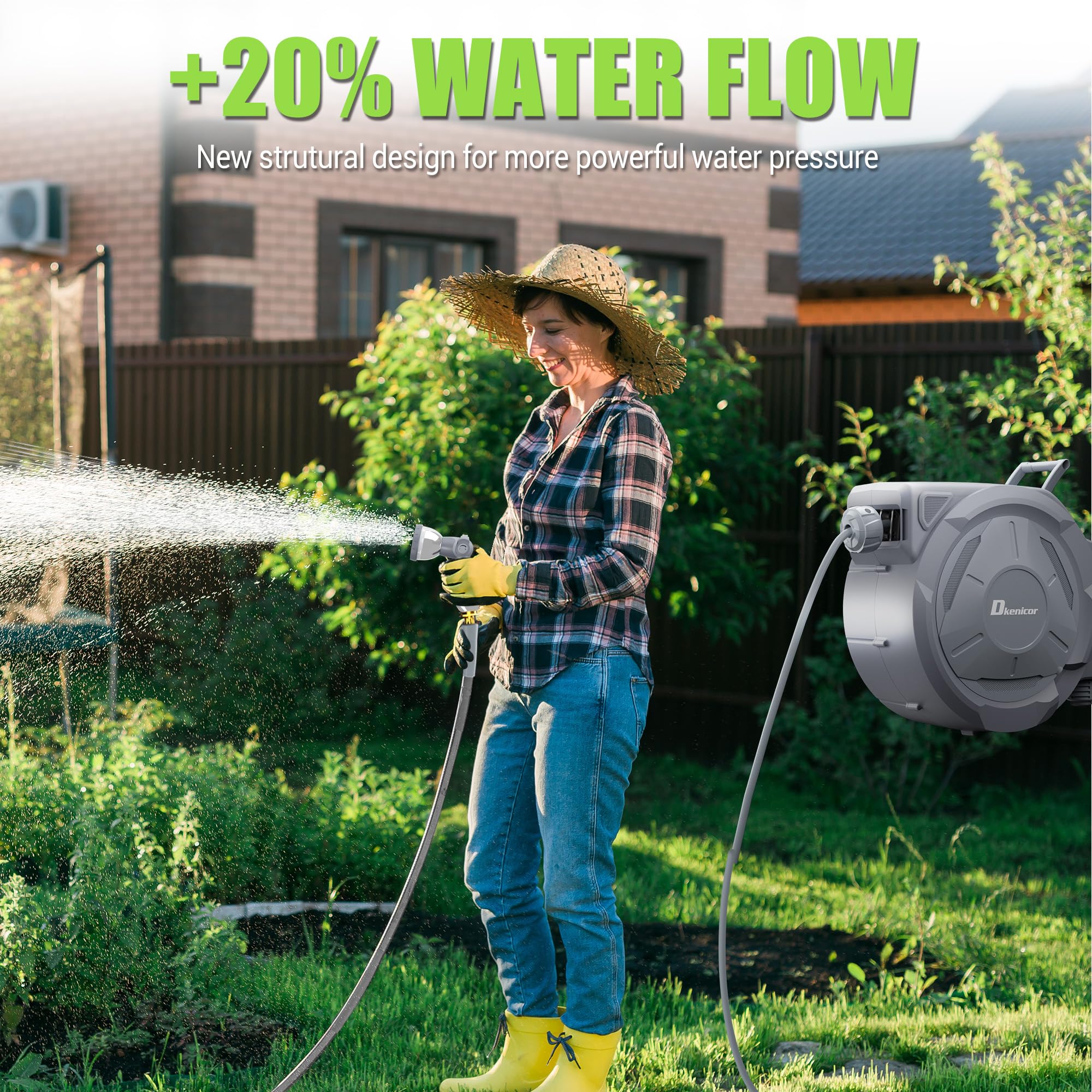 Dkenicor durable polypropylene shell withstands outdoor weather conditions