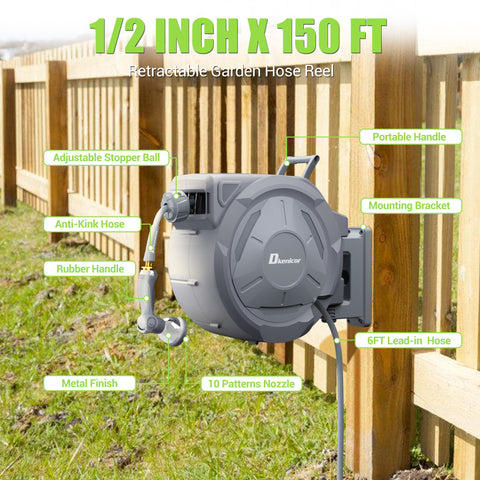 Dkenicor packaging includes reel nozzle bracket and hardware