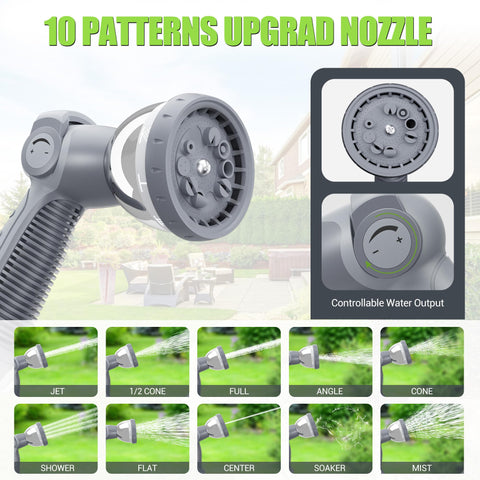 Dkenicor retractable hose reel mounted 180° bracket enables flexible reach