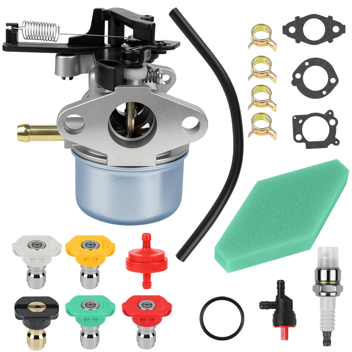 DKIIGAME carburetor kit nozzle for Troy-Bilt, boosts starting reliability and steady spray performance.