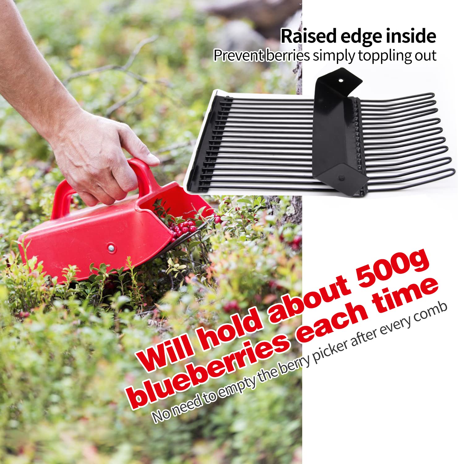 DkOvn easy-clean design rinses quickly after harvest