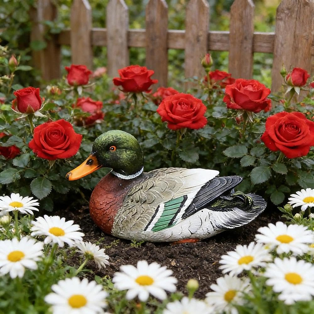 DKUWBJAS patio decoration duck provides easy, versatile lawn or party decor