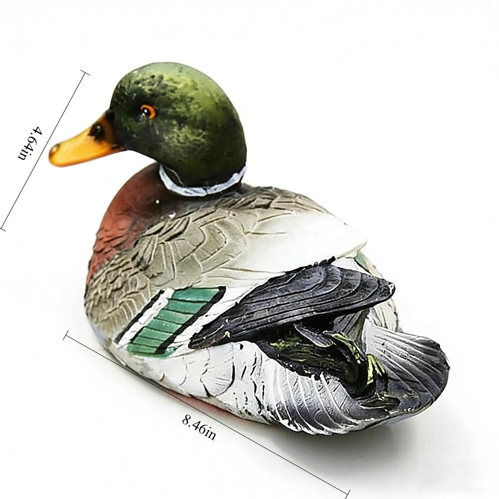 DKUWBJAS resin duck decor is waterproof and sun-resistant for lasting garden accents