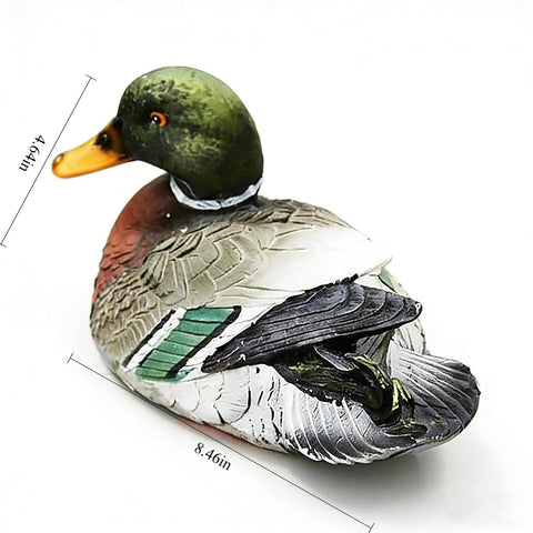 DKUWBJAS resin duck decor is waterproof and sun-resistant for lasting garden accents