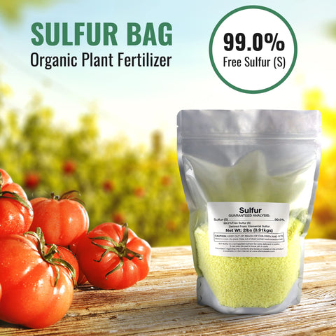 DL Wholesale sulfur bag 2lb organic fertilizer powder for soil health