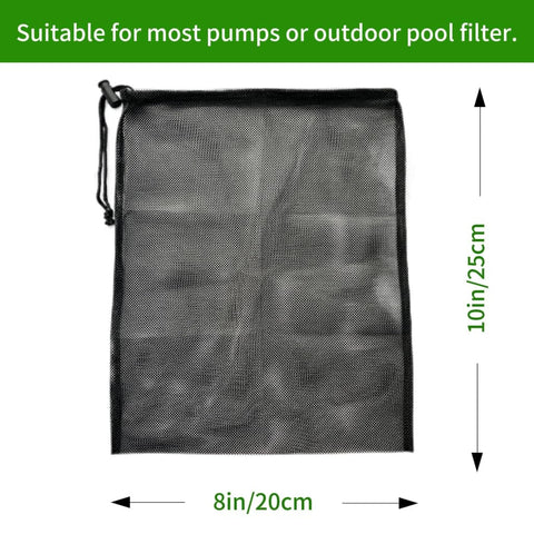 DLGQJD pond pump filter bag mesh close-up shows durable weave for high flow
