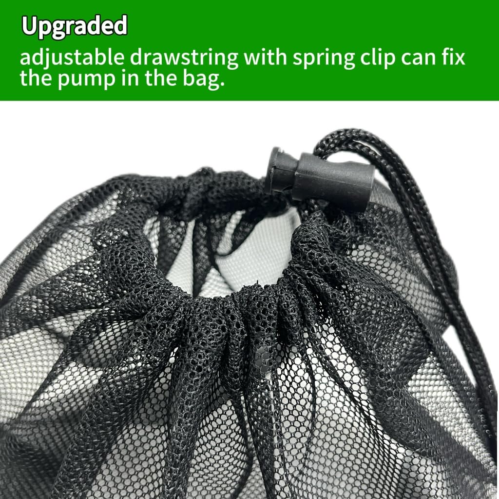 DLGQJD pond filter bag installed on pond edge serving as debris barrier