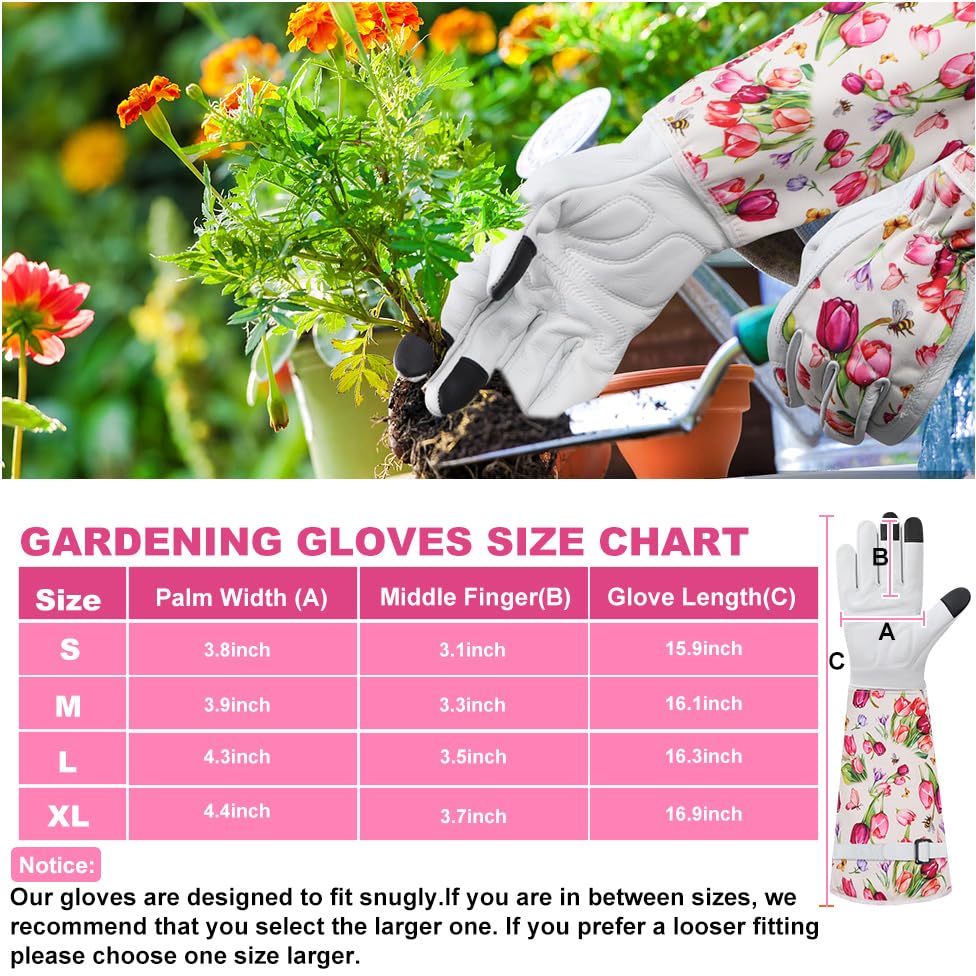 Ideal gift for women who love gardening and flowers.