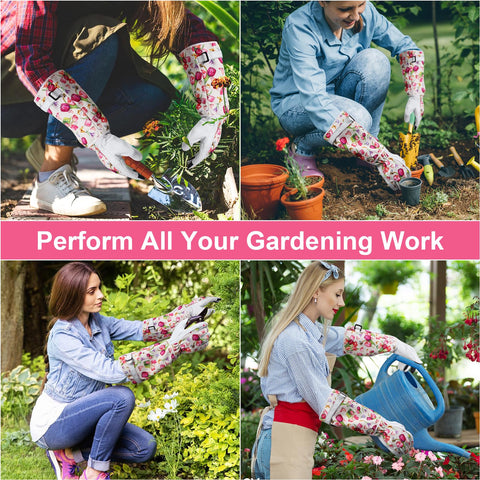 Machine washable care keeps gloves clean after outdoor work.