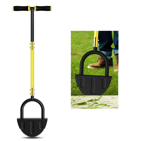 DMHMXZ lawn edger with T-Grip for precise edging and comfortable control