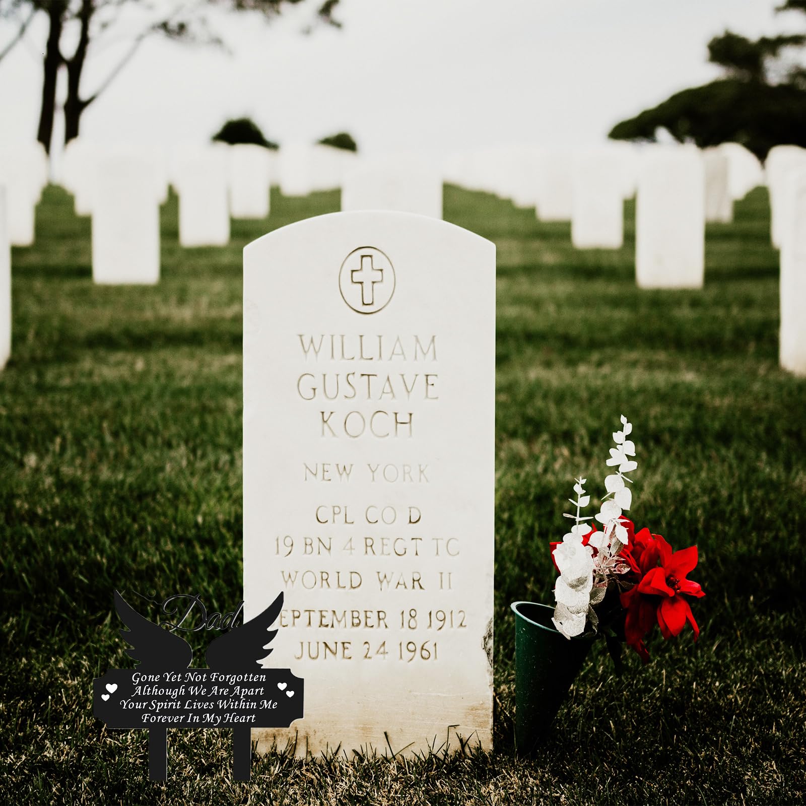 DMHMXZ outdoor memorial garden placement creates a peaceful tribute.