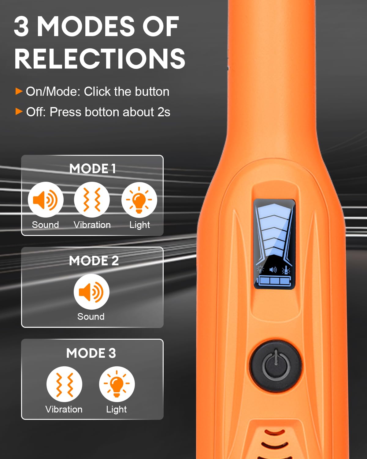 Dmyond pinpointer IP68 waterproof probe for underwater search.