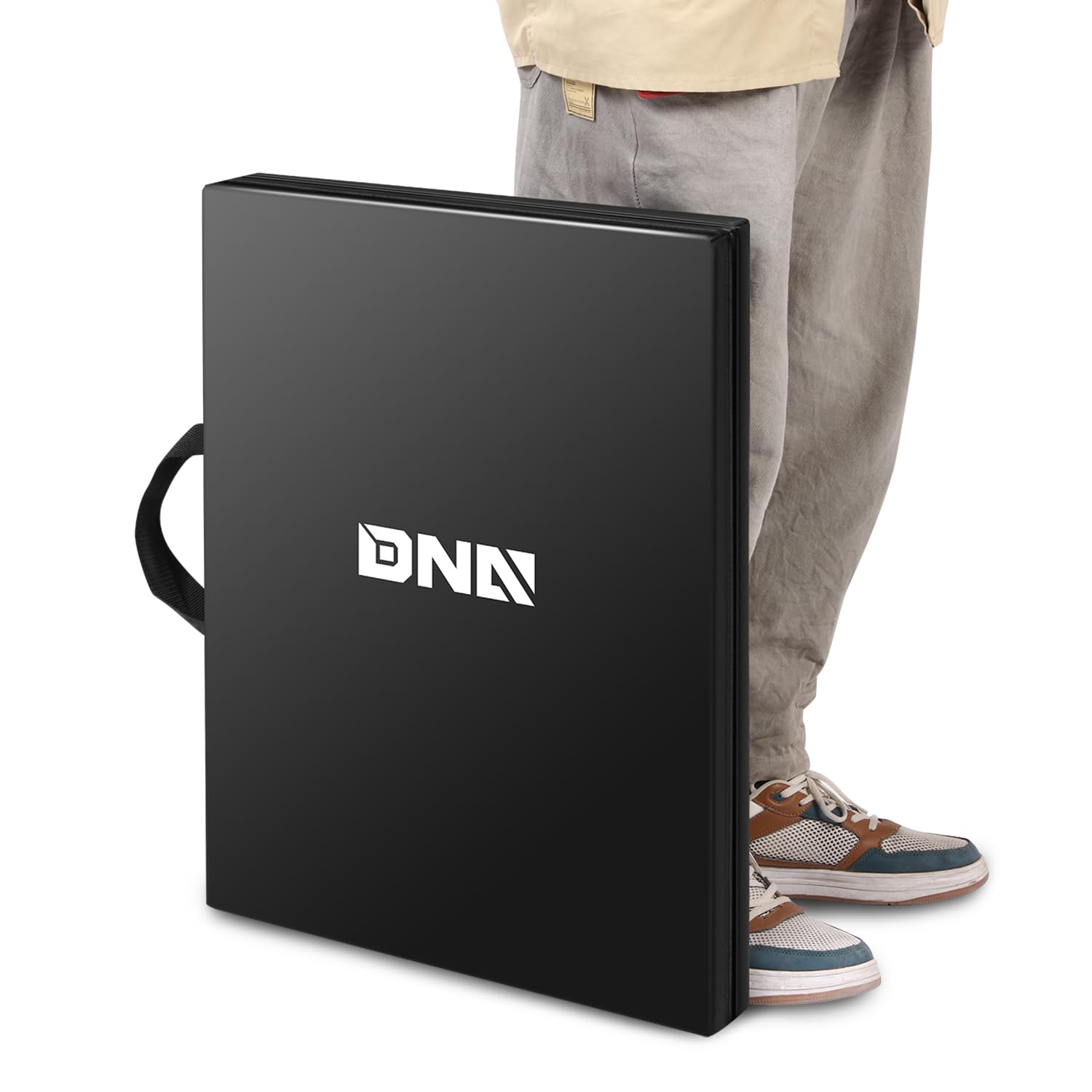DNA Motoring kneeling pad ideal for gardening, yoga, and car care sessions.