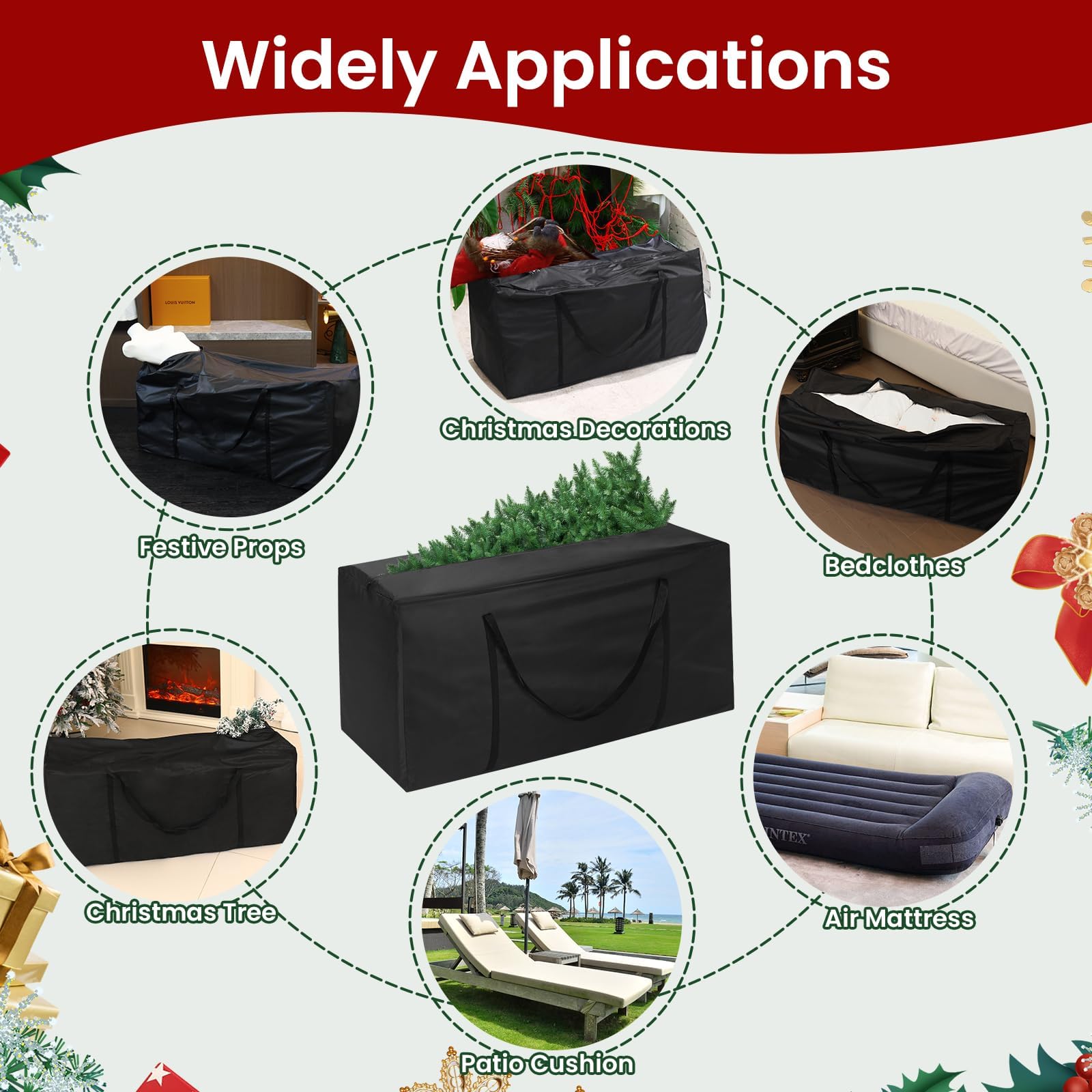 DNIEBW durable canvas and Oxford cloth for repeated seasonal use.