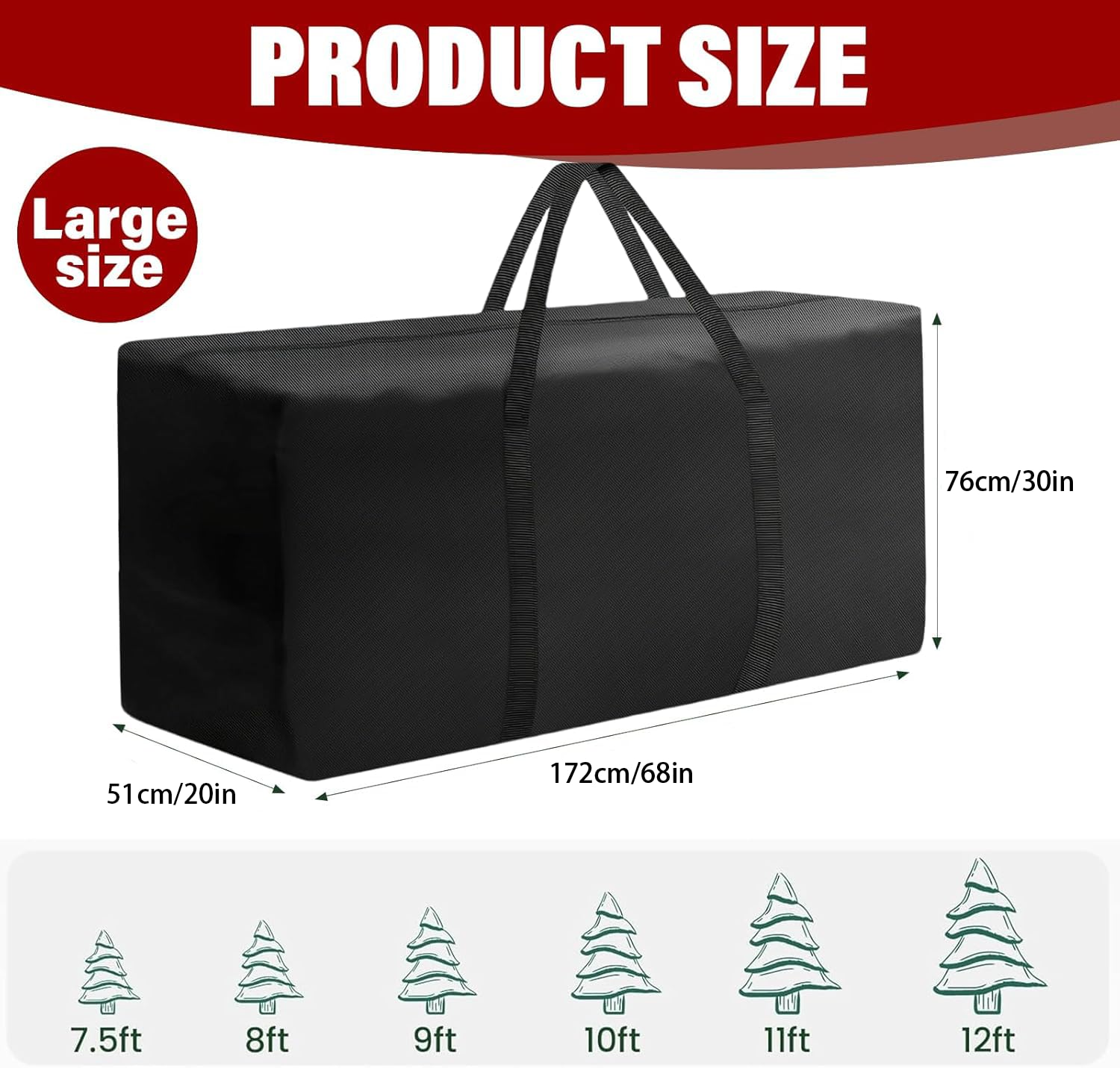 DNIEBW storage bag with adjustable exterior straps for compact storage.