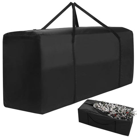 DNIEBW 177 gallon storage bag with dual zipper opening for bulky decor.