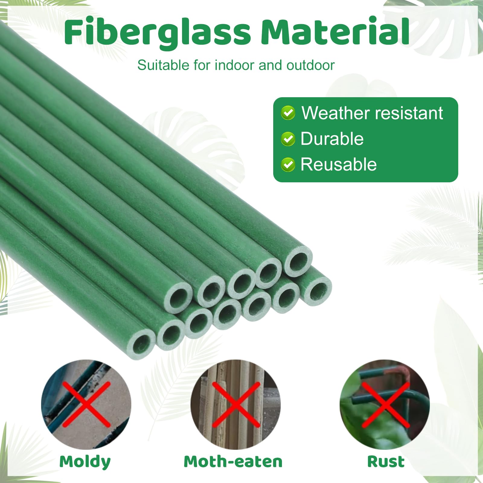 Dntorx adjustable length connectors adapt to plant growth.