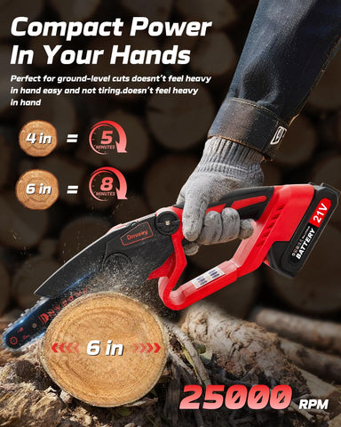 Dnveey ergonomic grip and light weight reduce fatigue during use