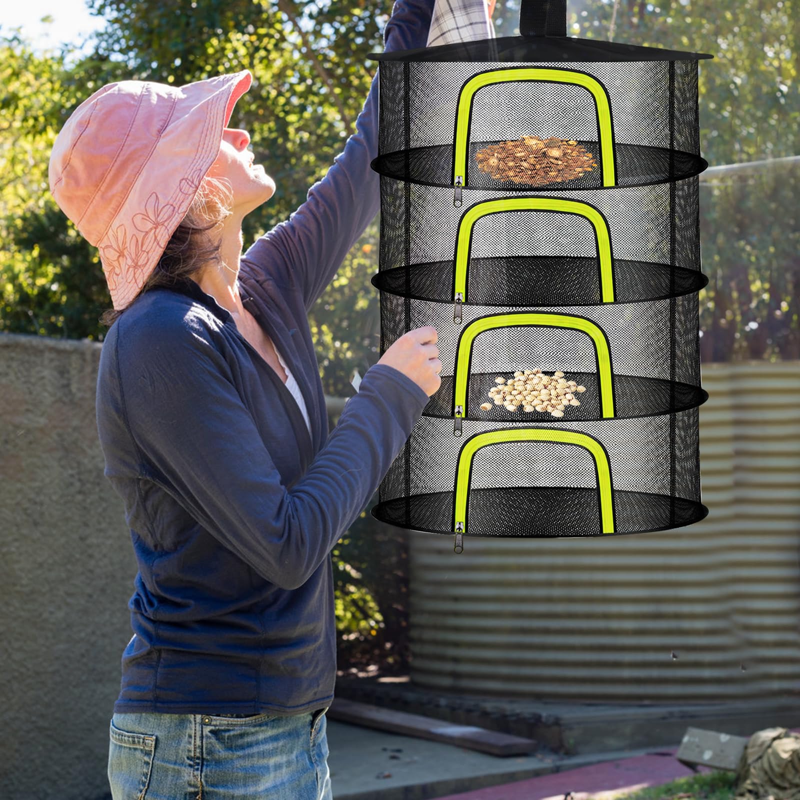 Doacpcr hooks on rack help organize drying items