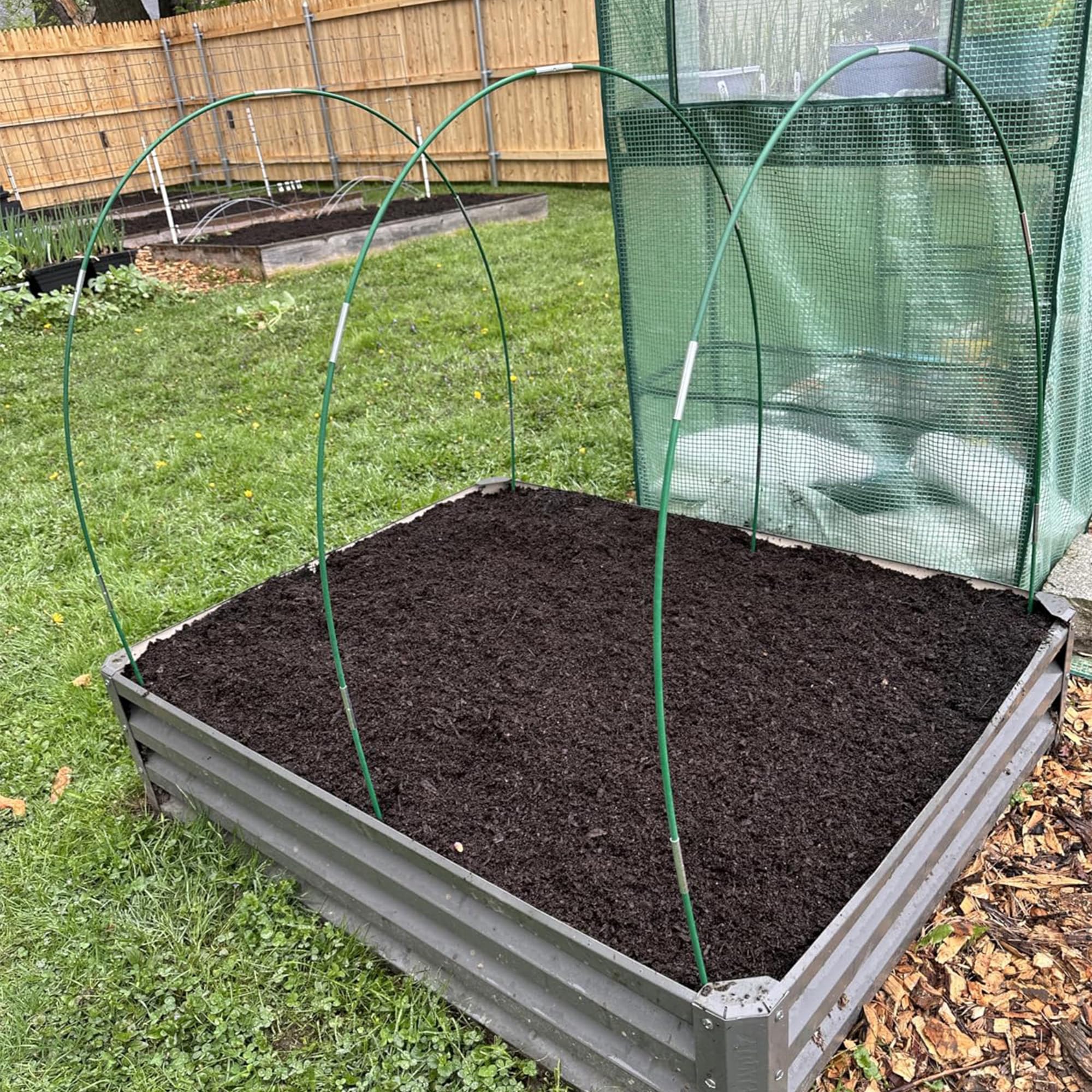 Dobetter tomato clips secure climbing tomato vines.