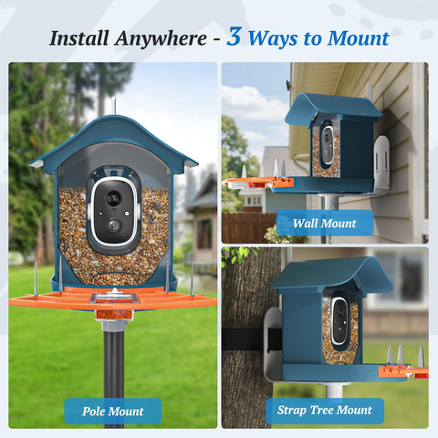 Docoon gift-ready bird feeder for mom, dad, and birdlovers.
