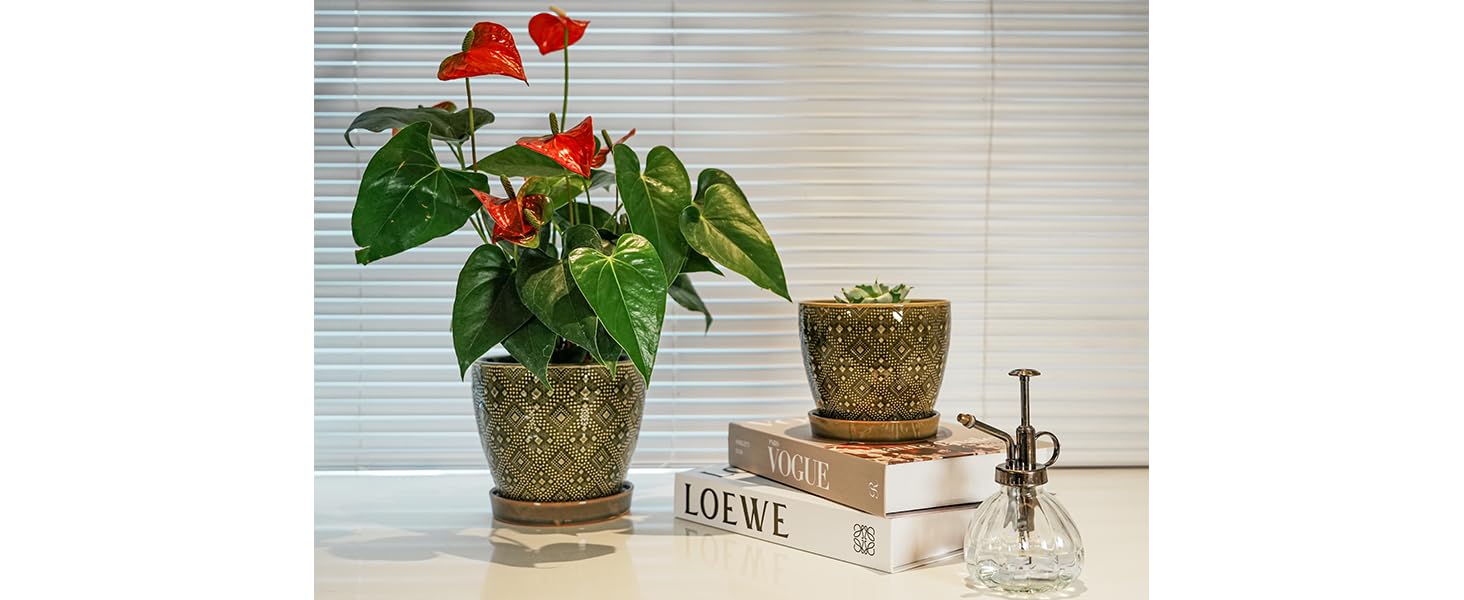 Docrin planter designed for both indoor and outdoor use