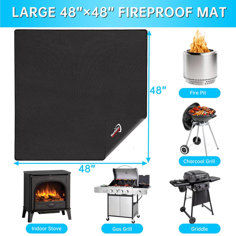 DocSafe suitable under grills from 10 to 48 inches for versatile use