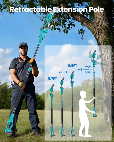 DocSmart brushless motor powering fast cuts during pruning tasks