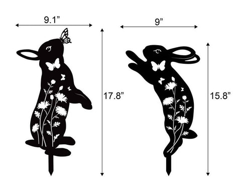 Doesen Easter friendly bunny decor elevates outdoor spaces with charm.