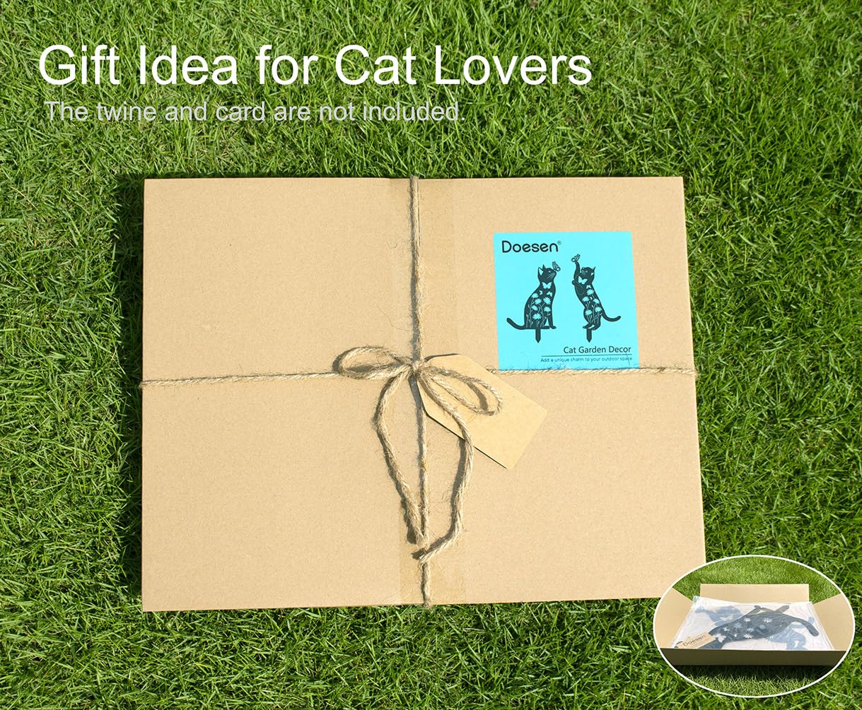 Doesen black cat decor makes a thoughtful gift for cat lovers