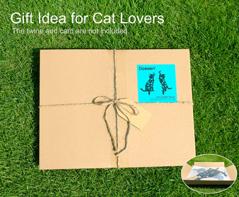 Doesen black cat decor makes a thoughtful gift for cat lovers