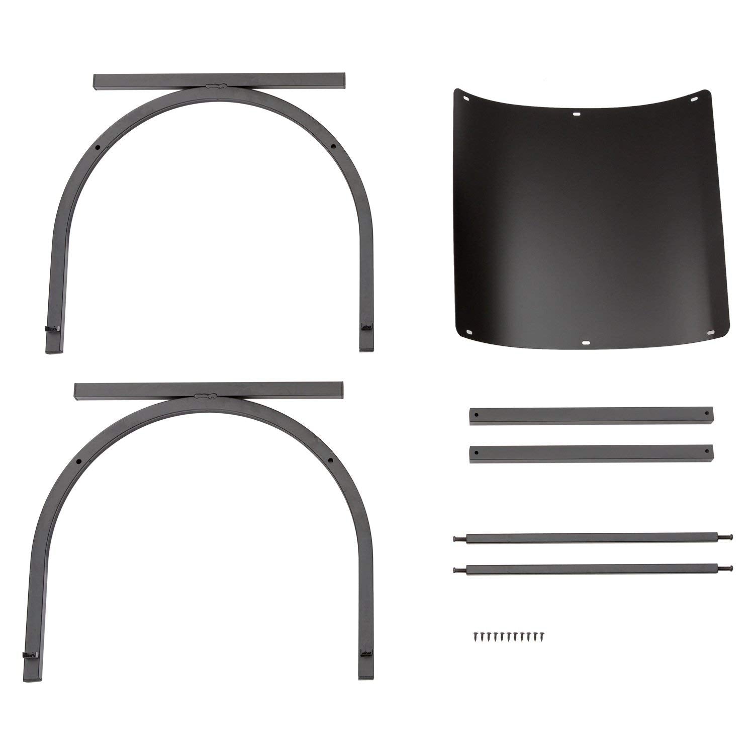 DOEWORKS indoor firewood rack bottom panel detail prevents wood chips